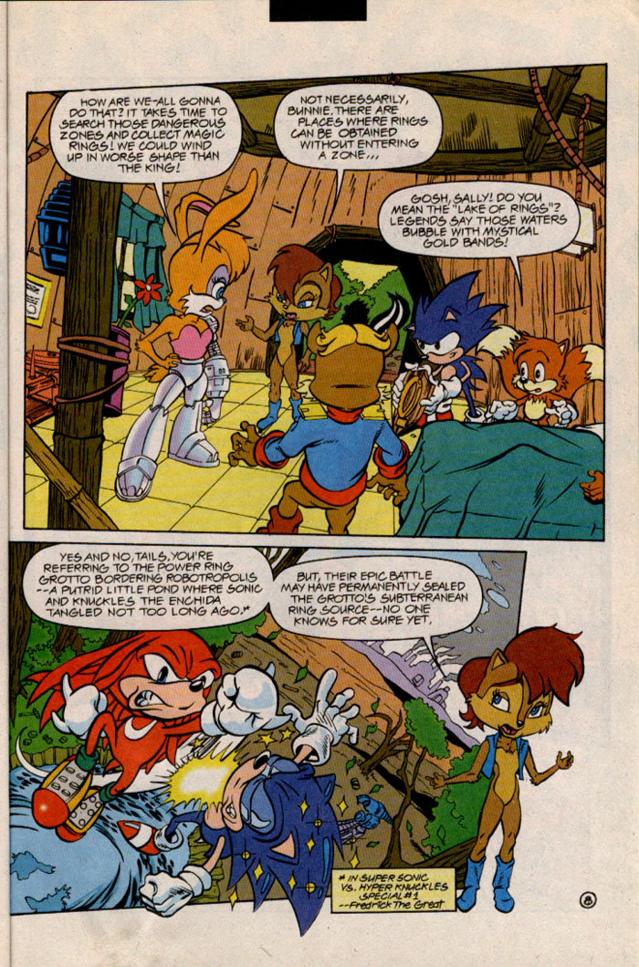 Sonic - Archie Adventure Series December 1996 Page 10